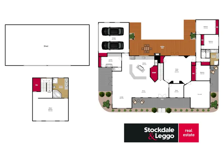 Floorplan of Homely house listing, 50 Raesowna Rise, Hazelwood North VIC 3840