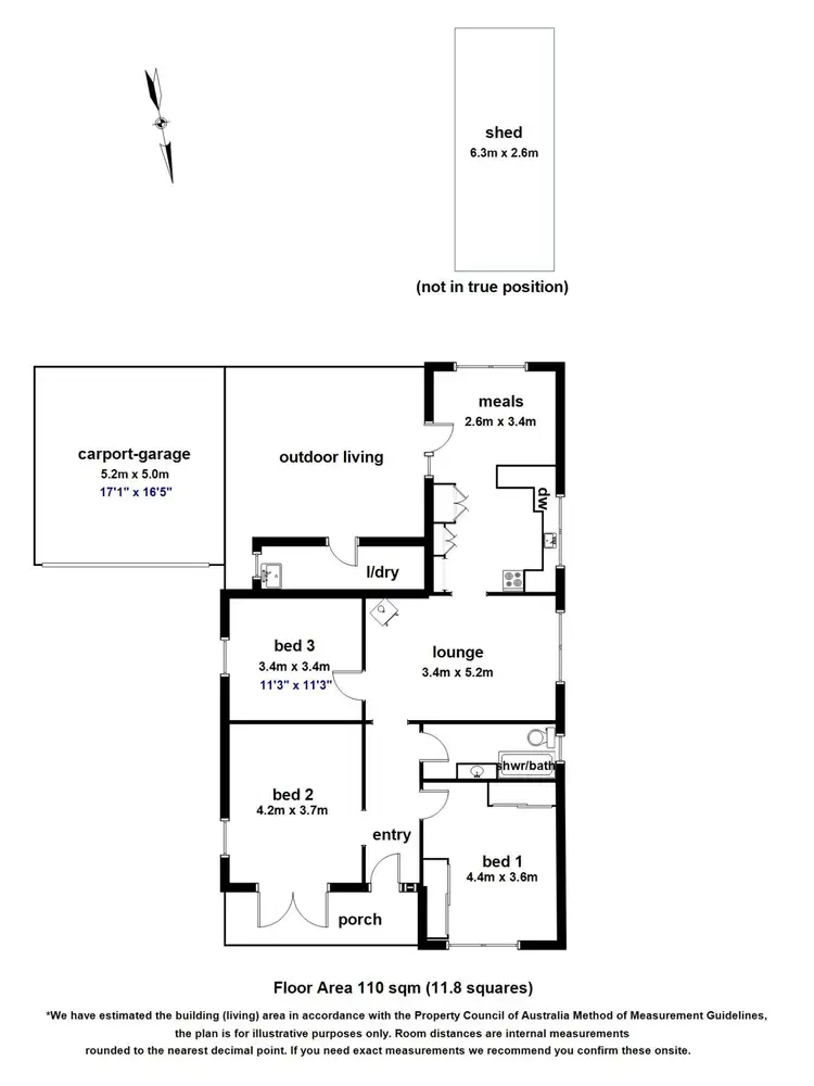 Floorplan of Homely house listing, 12 Sylvan Avenue, Warburton VIC 3799