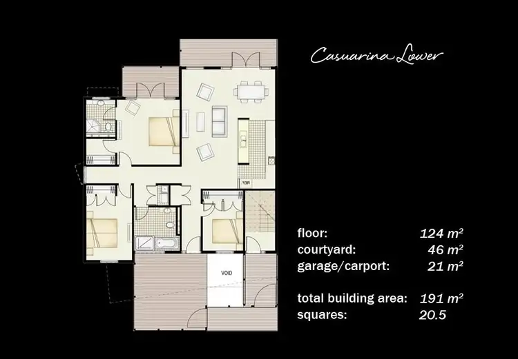 Floorplan of Homely townhouse listing, Unit 1/5 Lindsey Close, Inverloch VIC 3996