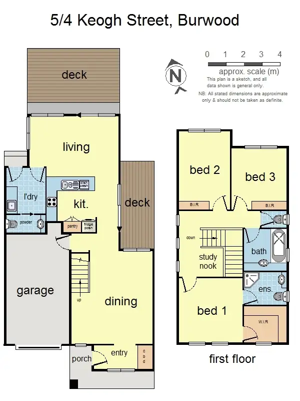 Floorplan of Homely townhouse listing, 5/4-6 Keogh Street, Burwood VIC 3125