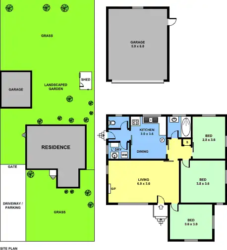 Floorplan of Homely house listing, 15 Freda Street, Broadmeadows VIC 3047