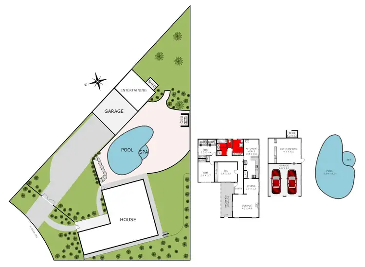 Floorplan of Homely house listing, 7 Sussex Court, Grovedale VIC 3216