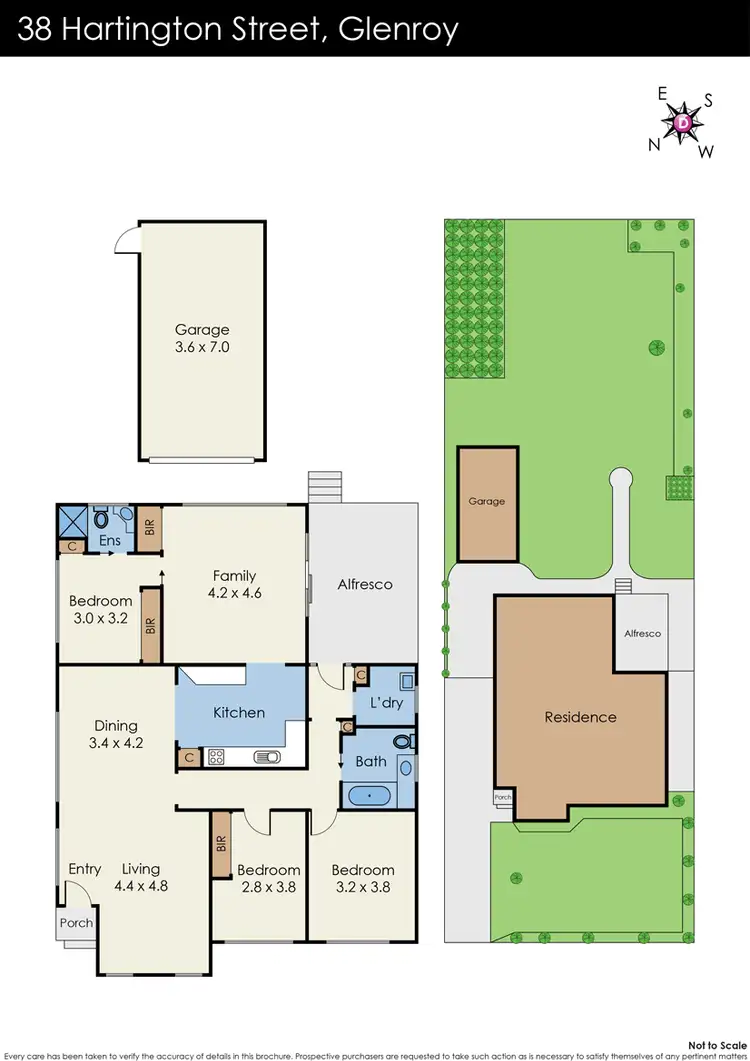 Floorplan of Homely house listing, 38 Hartington Street, Glenroy VIC 3046