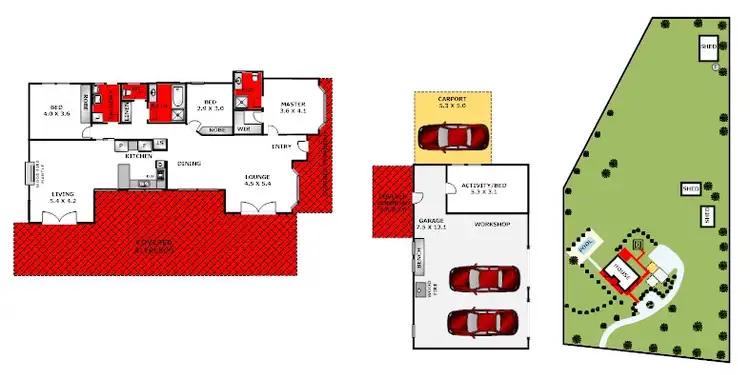 Floorplan of Homely house listing, 79 Stevenson Road, Bannockburn VIC 3331