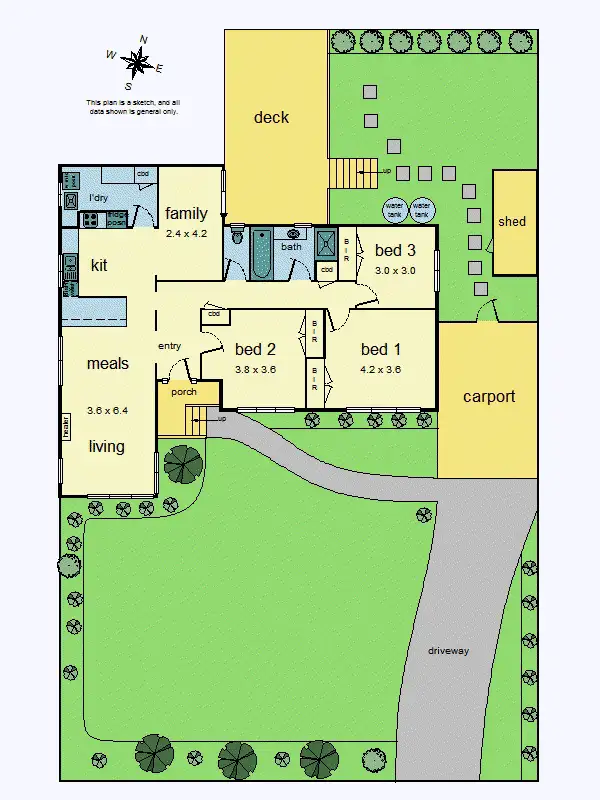 Floorplan of Homely house listing, 84 Mount View Parade, Croydon VIC 3136