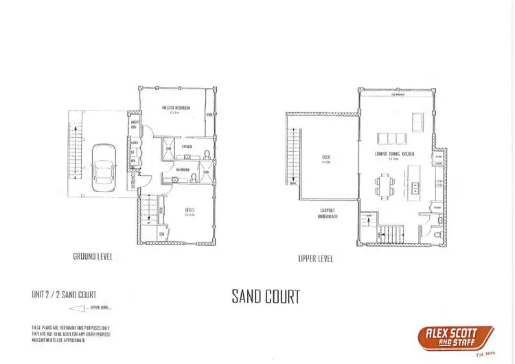 Floorplan of Homely townhouse listing, 2/2 Sand Court, Inverloch VIC 3996