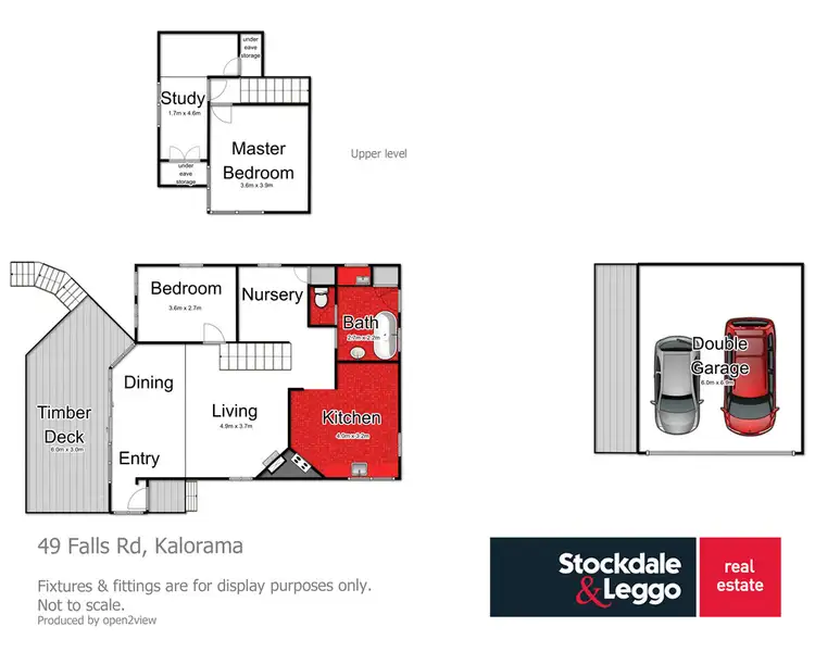 Floorplan of Homely house listing, 49 Falls Road, Kalorama VIC 3766