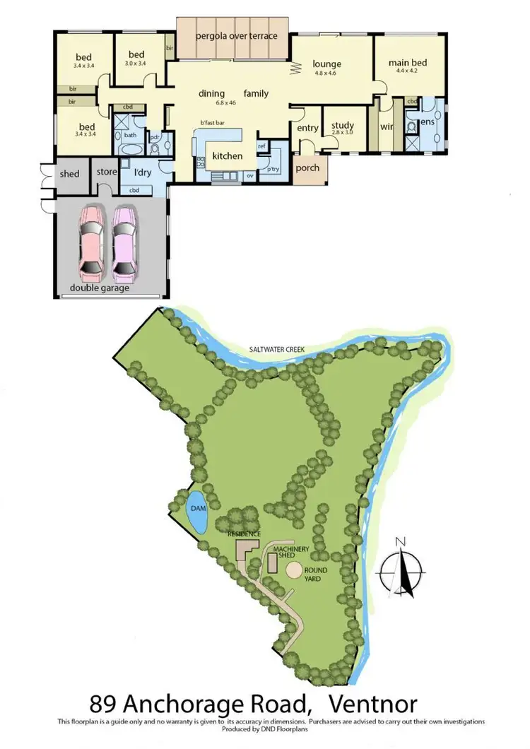 Floorplan of Homely house listing, 81-93 ANCHORAGE ROAD, Ventnor VIC 3922