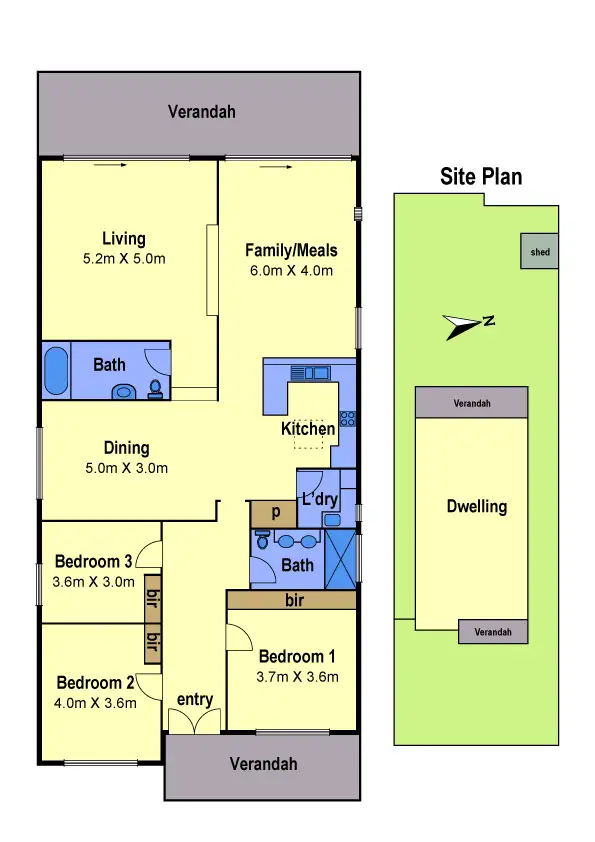Floorplan of Homely house listing, 32 St Kinnord Street, Aberfeldie VIC 3040