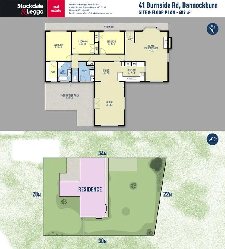 Floorplan of Homely house listing, 41 Burnside Road, Bannockburn VIC 3331