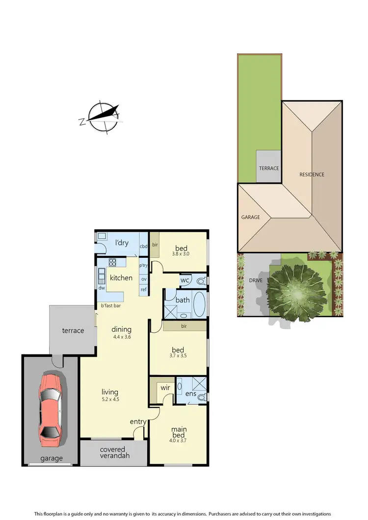 Floorplan of Homely house listing, 163 Fortescue Avenue, Seaford VIC 3198