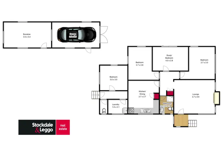 Floorplan of Homely house listing, 2 Bardia Street, Morwell VIC 3840