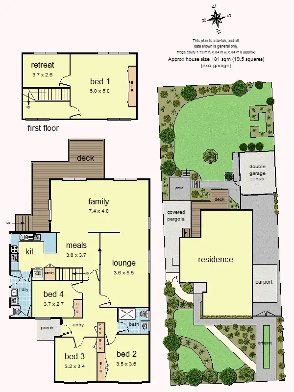 Floorplan of Homely house listing, 107 Army Road, Boronia VIC 3155