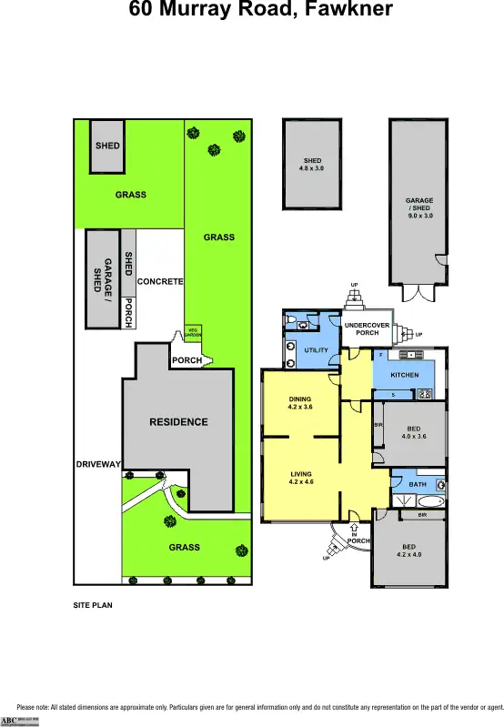 Floorplan of Homely house listing, 60 Murray Road, Fawkner VIC 3060