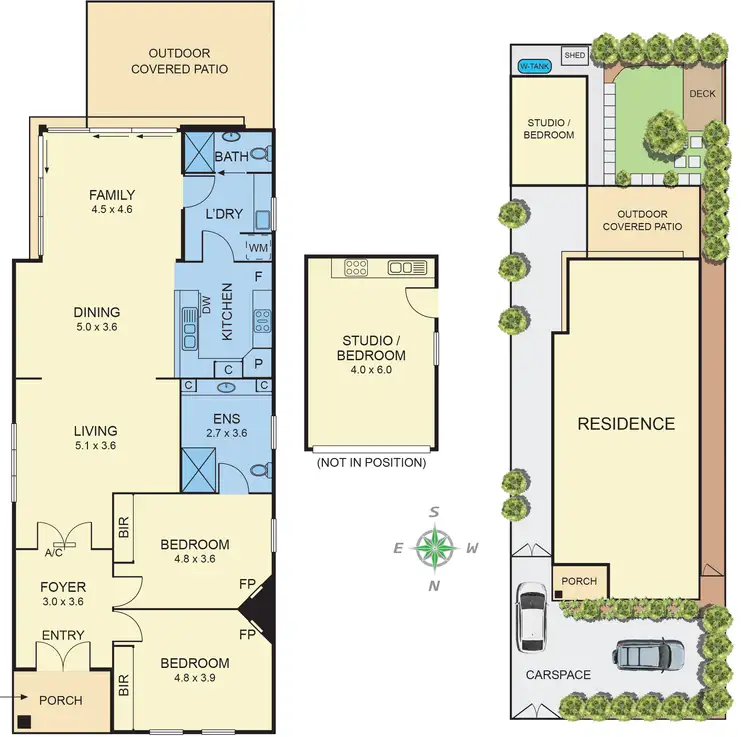 Floorplan of Homely house listing, 601 Inkerman Road, Caulfield North VIC 3161