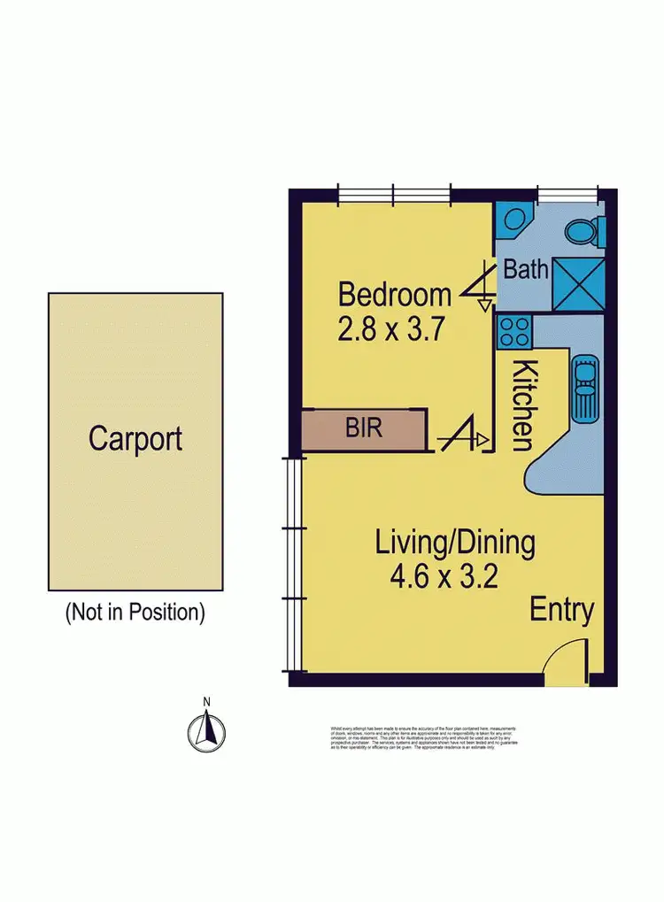Floorplan of Homely apartment listing, 16/36 Moonya Rd, Carnegie VIC 3163