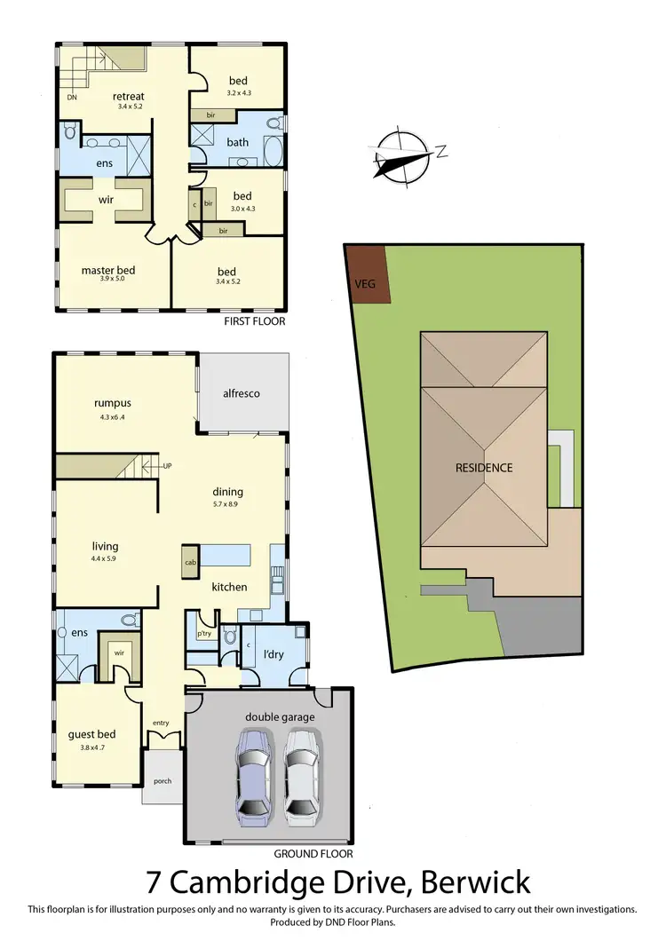 Floorplan of Homely land listing, 7 Cambridge Drive, Berwick VIC 3806