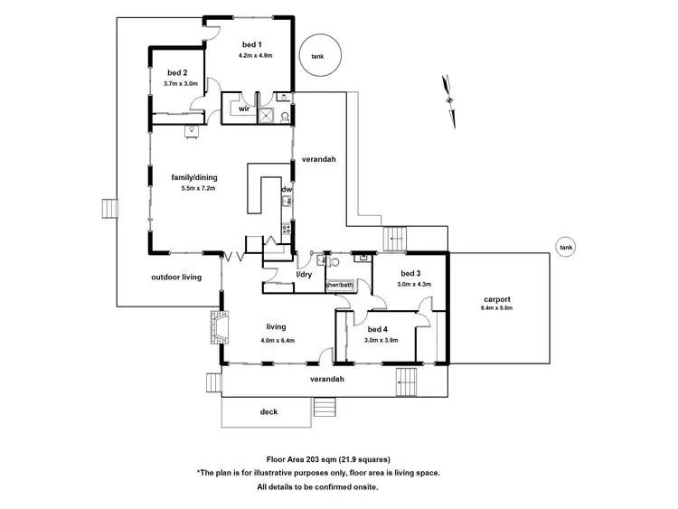 Floorplan of Homely house listing, 8-10 Toora Crescent, Badger Creek VIC 3777