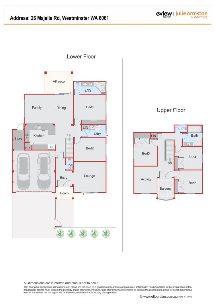 Floorplan of Homely land listing, 26 Majella Road, Westminster WA 6061