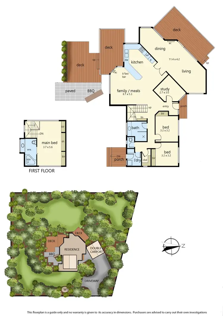 Floorplan of Homely house listing, 3 The Ridge, Somerville VIC 3912