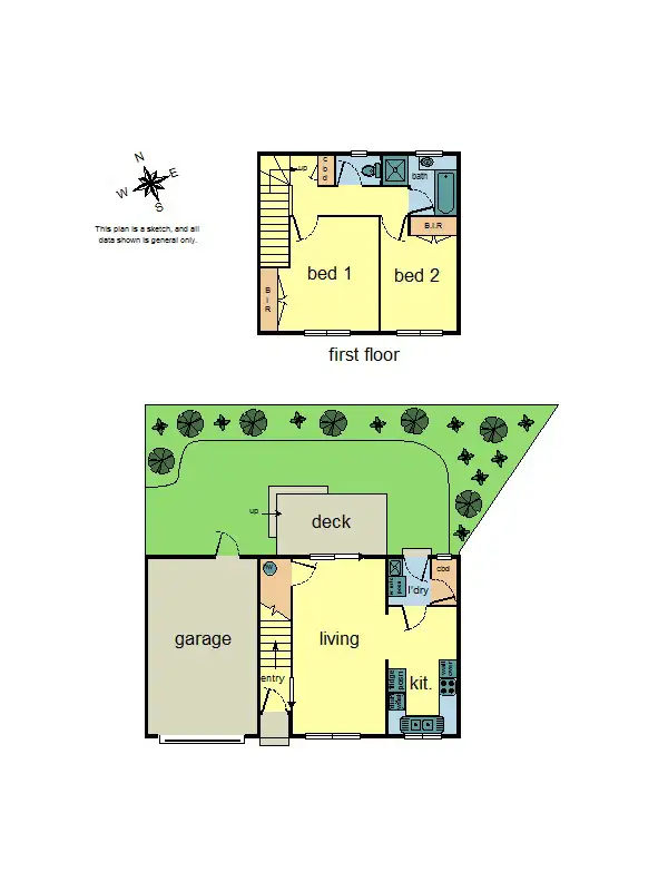 Floorplan of Homely unit listing, 5/301 Mount Dandenong Road, Croydon VIC 3136