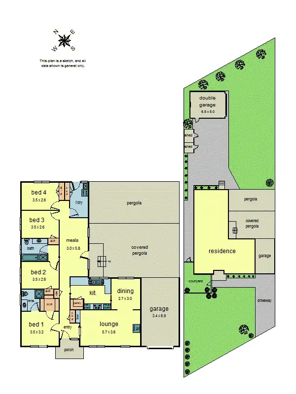 Floorplan of Homely house listing, 13 Henry Road, Croydon VIC 3136