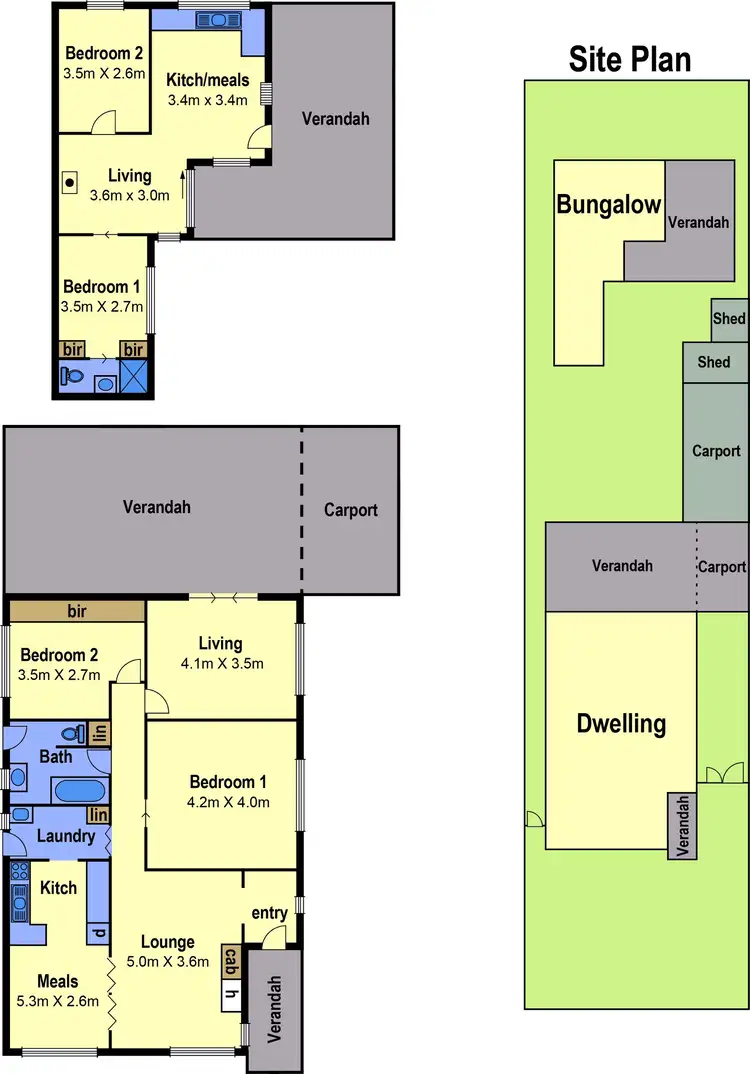 Floorplan of Homely house listing, 87 Barton Street, Reservoir VIC 3073