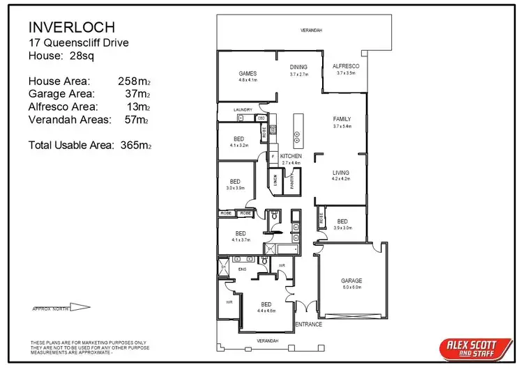 Floorplan of Homely house listing, 17 Queenscliff Drive, Inverloch VIC 3996
