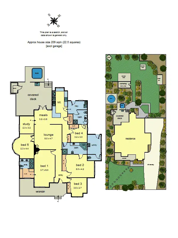 Floorplan of Homely house listing, 9 Alto Avenue, Croydon VIC 3136
