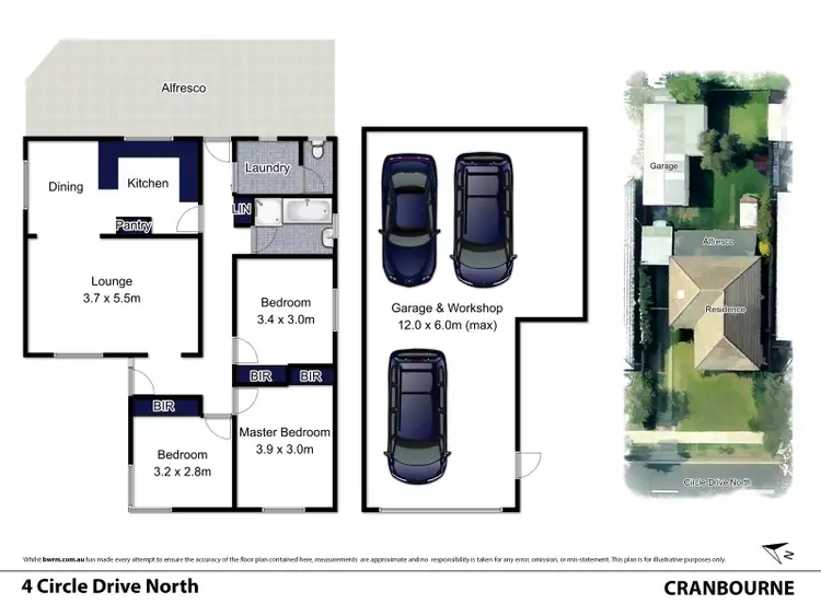 Floorplan of Homely land listing, 4 Circle Drive, Cranbourne North VIC 3977