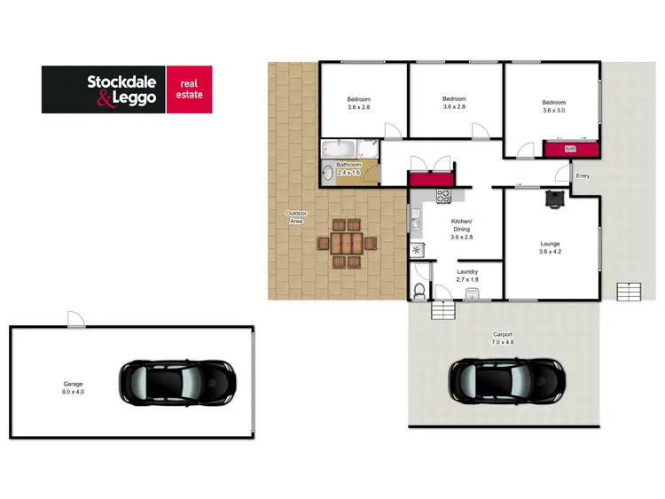Floorplan of Homely house listing, 53 Vincent Road, Morwell VIC 3840