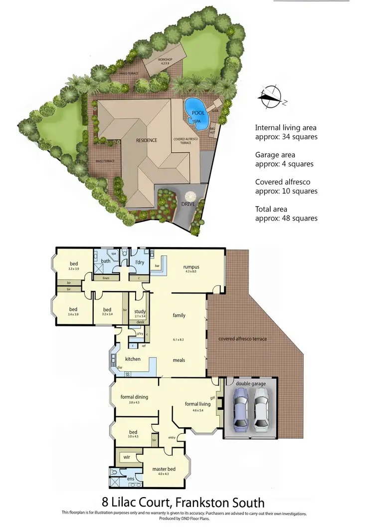 Floorplan of Homely house listing, 8 Lilac Court, Frankston South VIC 3199