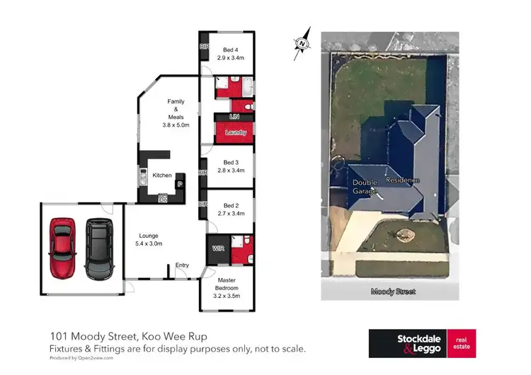 Floorplan of Homely house listing, 101 Moody Street, Koo Wee Rup VIC 3981