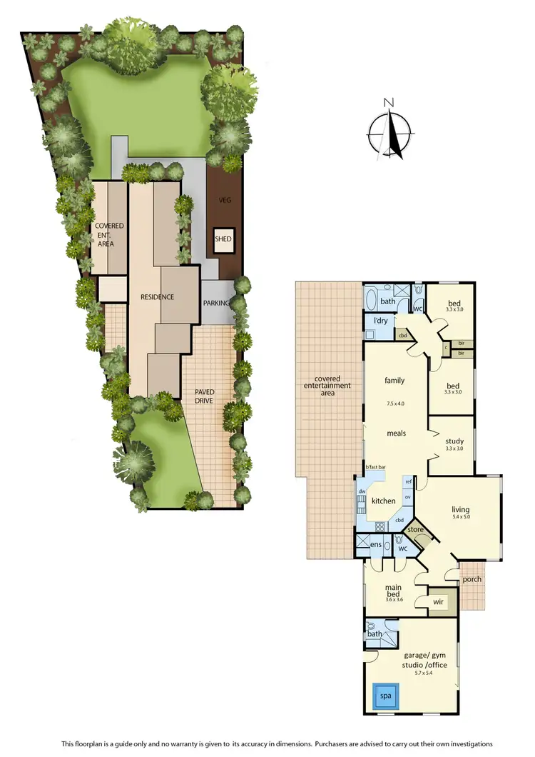 Floorplan of Homely house listing, 33 Robert Street, Somerville VIC 3912