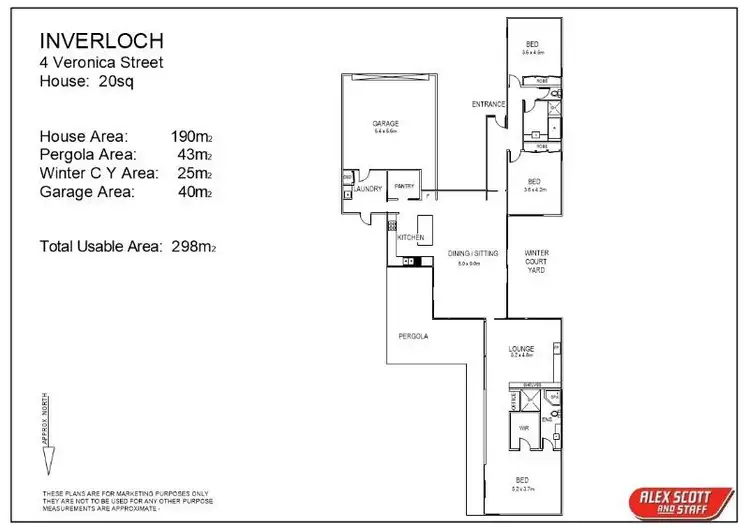 Floorplan of Homely house listing, 4 Veronica Street, Inverloch VIC 3996