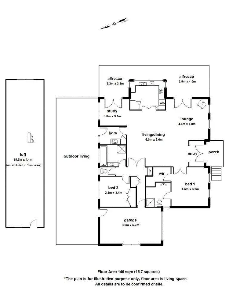 Floorplan of Homely house listing, 4 Don Phillip Court, Gembrook VIC 3783
