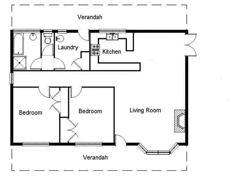 Floorplan of Homely house listing, 12 Selwyn lane, Mount Dandenong VIC 3767