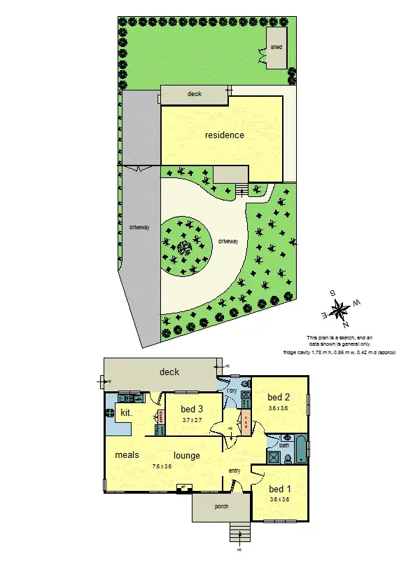 Floorplan of Homely house listing, 88 Hull Road, Croydon VIC 3136
