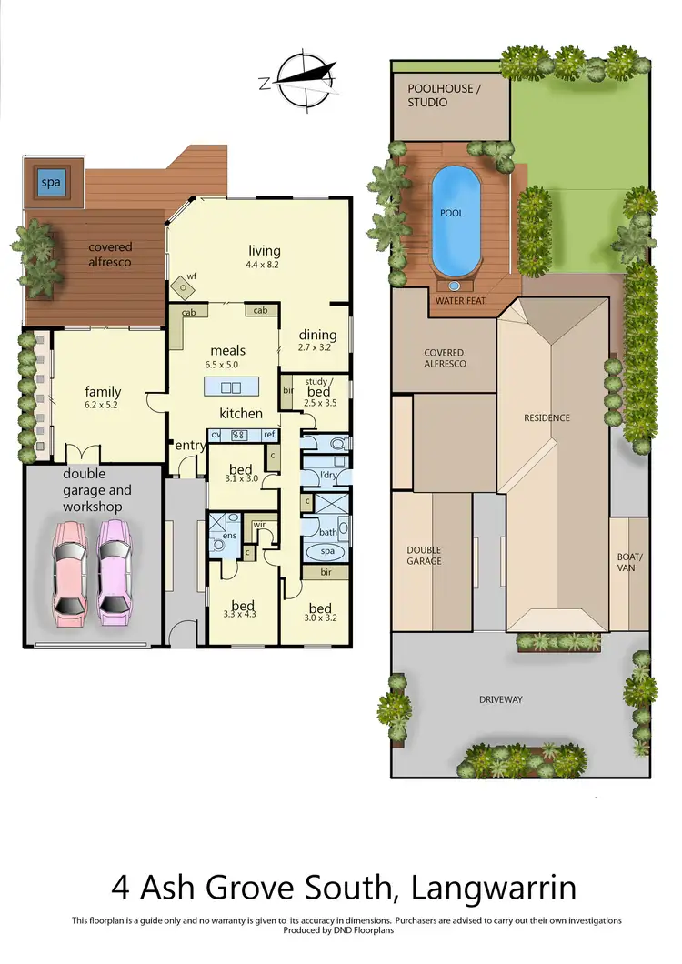 Floorplan of Homely house listing, 4 Ash Grove South, Langwarrin VIC 3910