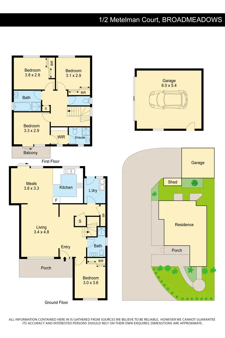 Floorplan of Homely land listing, 1/2 Metelman Court, Broadmeadows VIC 3047