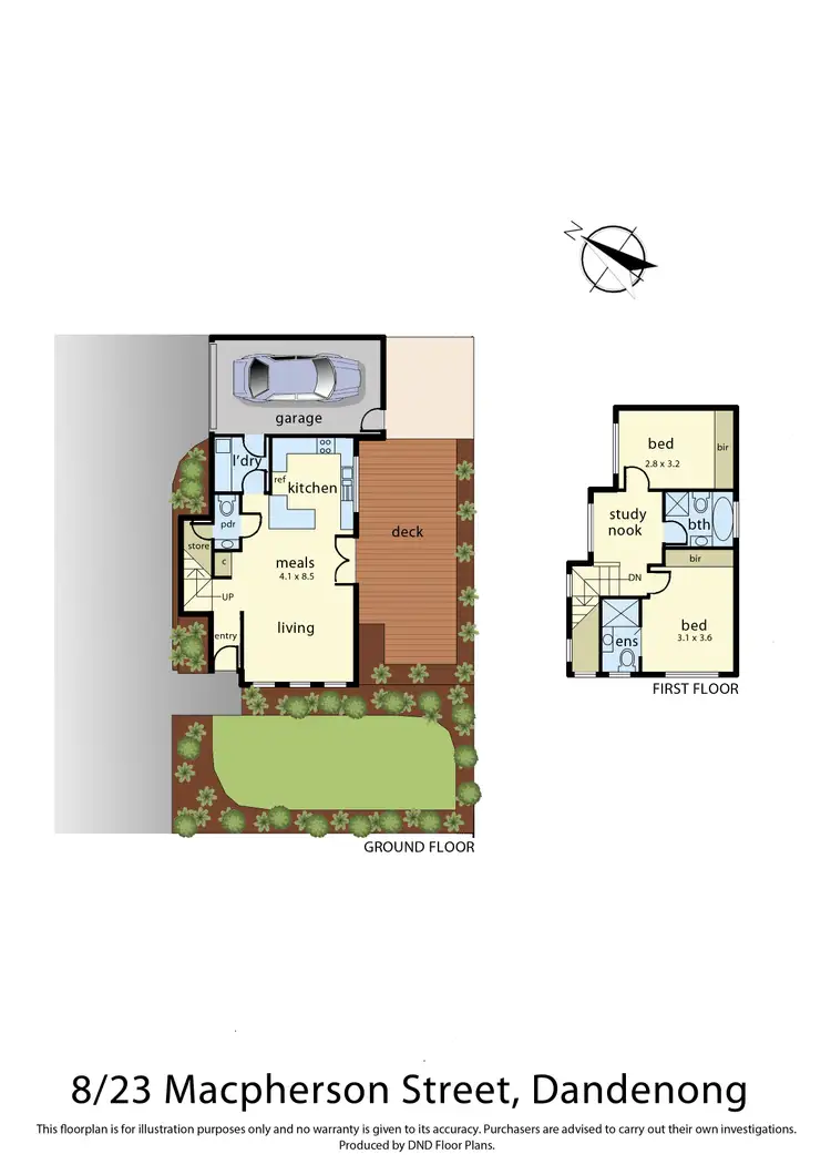 Floorplan of Homely house listing, 8/23 Macpherson Street, Dandenong VIC 3175