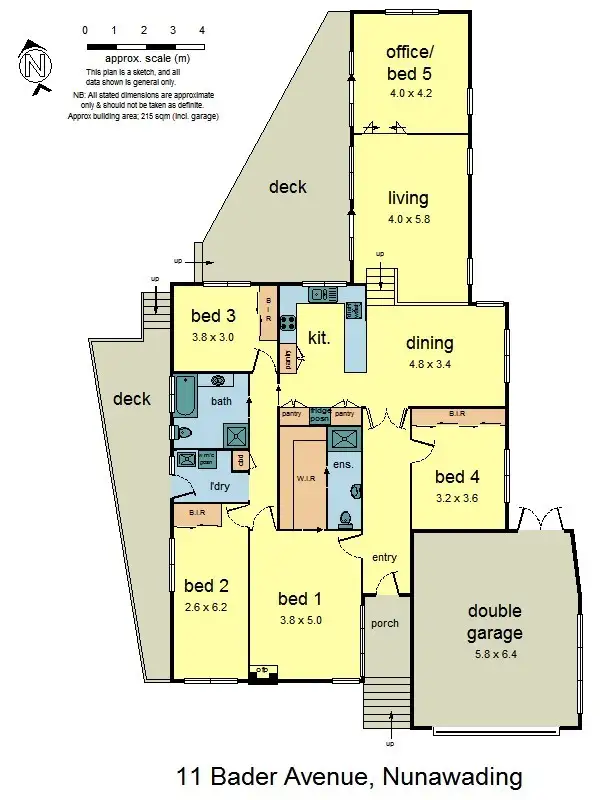 Floorplan of Homely house listing, 11 Bader Avenue, Nunawading VIC 3131