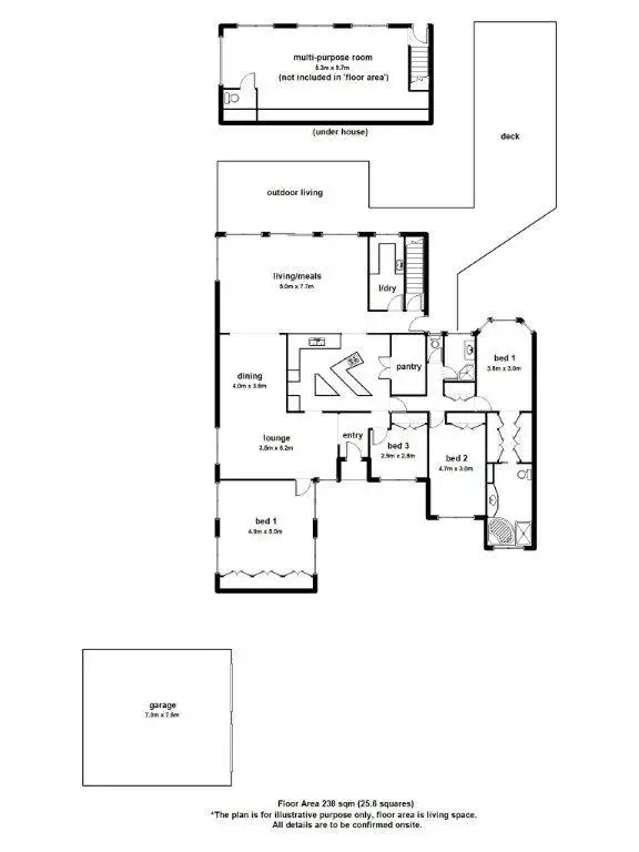 Floorplan of Homely house listing, 28 Juel Crescent, Healesville VIC 3777
