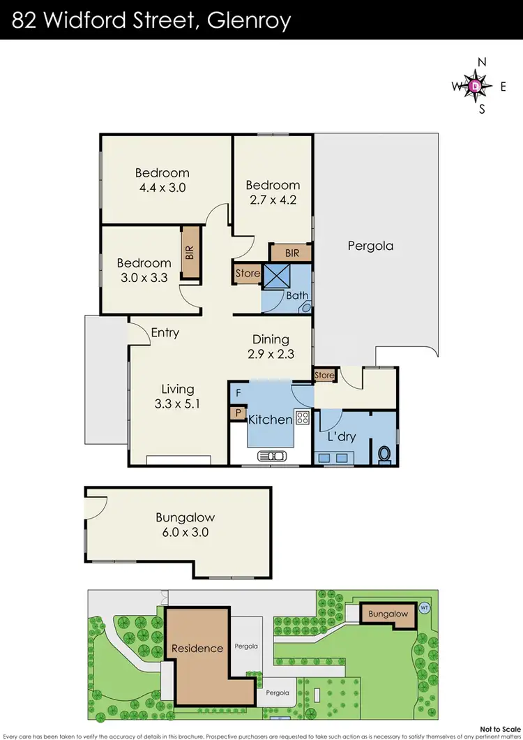 Floorplan of Homely house listing, 82 Widford Street, Glenroy VIC 3046
