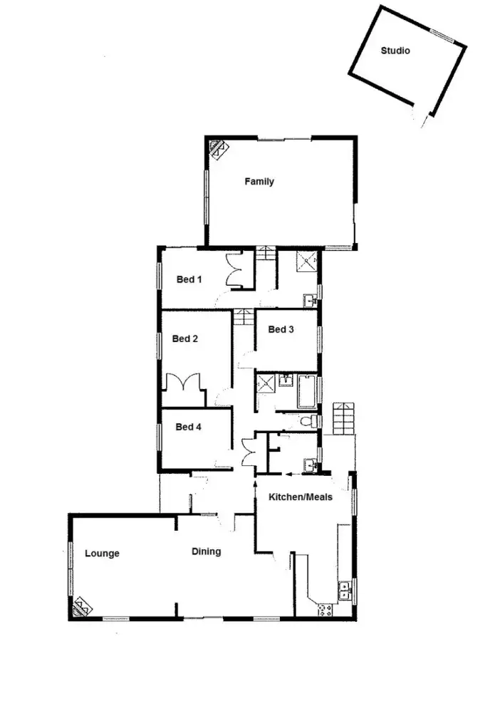 Floorplan of Homely house listing, 14 Stanley Road, Monbulk VIC 3793
