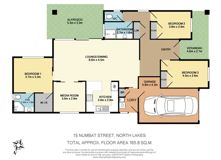 Floorplan of Homely house listing, 15 Numbat Street, North Lakes QLD 4509