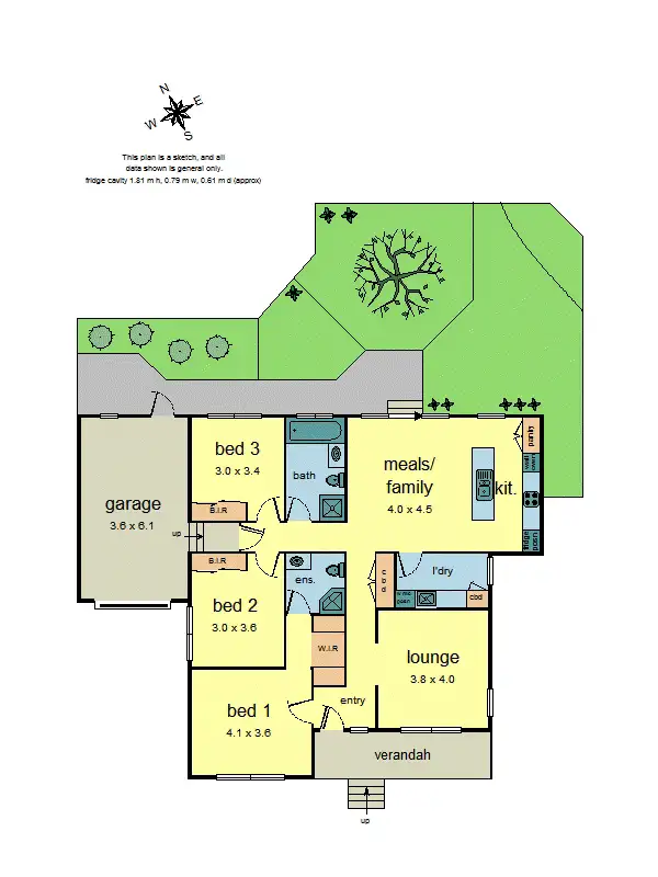 Floorplan of Homely house listing, 3/47-49 Fortuna Avenue, Croydon VIC 3136