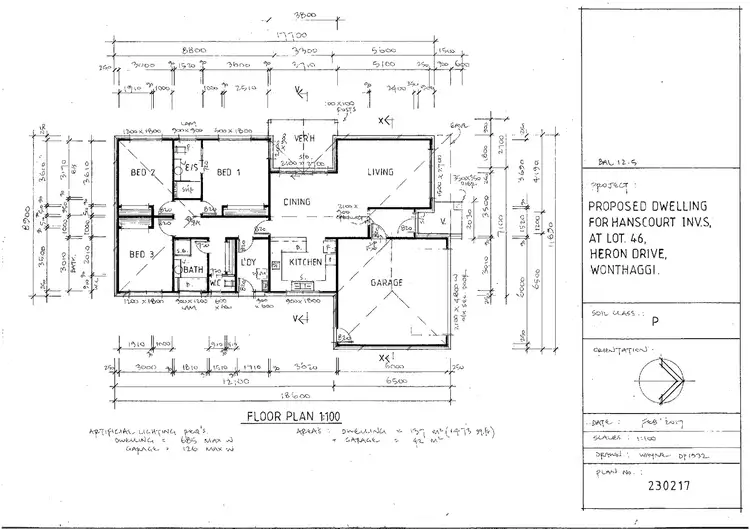 Floorplan of Homely house listing, 12 HERON DRIVE, Wonthaggi VIC 3995