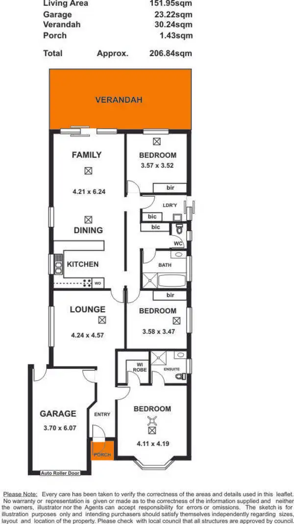 Floorplan of Homely house listing, 43 Moules Road, Rostrevor SA 5073