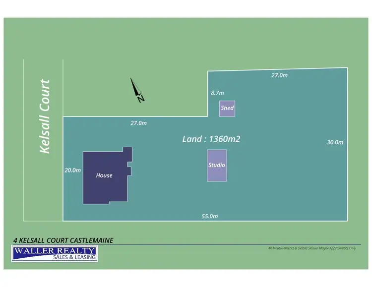 Floorplan of Homely house listing, 4 Kelsall Court, Castlemaine VIC 3450